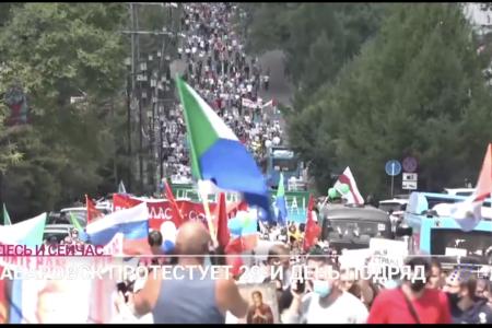 Сергей Обухов про 29-й день хабаровских протестов «за губернатора ЛДПР»: протест явно левеет и краснеет