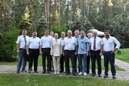 Г.А. Зюганов посетил Знаменский район Орловской области