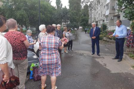Секретариат Тамбовского обкома КПРФ под руководством первого секретаря А.И. Жидкова провёл ряд встреч с населением г. Кирсанова и Кирсановского района