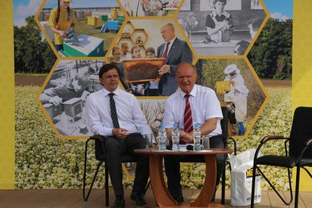 Г.А. Зюганов посетил Знаменский район Орловской области