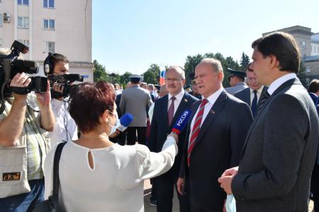 Г.А. Зюганов принял участие в праздничных мероприятиях, посвященных Дню города Орла