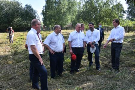 Г.А. Зюганов посетил Знаменский район Орловской области