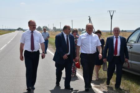 Г.А. Зюганов посетил Знаменский район Орловской области