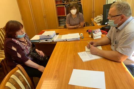 Московская область. Депутат-коммунист Александр Наумов провёл приём граждан в городе Раменском