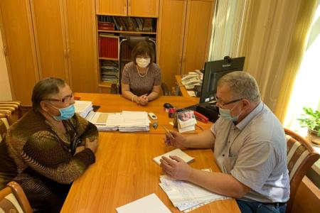 Московская область. Депутат-коммунист Александр Наумов провёл приём граждан в городе Раменском