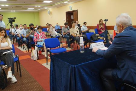 В Краснодаре прошла пресс-конференция представителей КПРФ и Левого Фронта