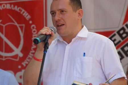 Митинг КПРФ в Краснодаре: Хватит нас дурить! Мы – против трехдневного обмана избирателей!