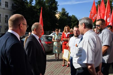 Г.А. Зюганов принял участие в праздничных мероприятиях, посвященных Дню города Орла