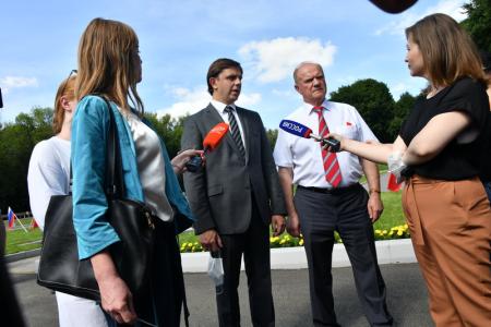 Г.А. Зюганов прибыл в Орловскую область