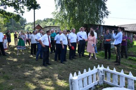 Г.А. Зюганов посетил Знаменский район Орловской области