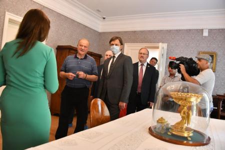 Г.А. Зюганов прибыл в Орловскую область