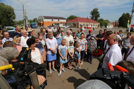Г.А. Зюганов посетил Знаменский район Орловской области