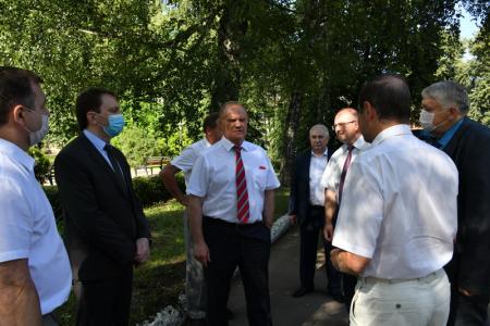 Г.А. Зюганов прибыл в Орловскую область