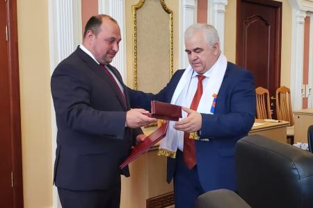Рабочий визит Казбека Тайсаева в Республику Калмыкия