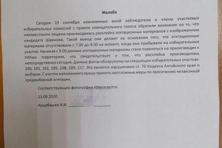 Довыборы депутатов в Алтайское Заксобрание проходят с привычными "медвежьими услугами"