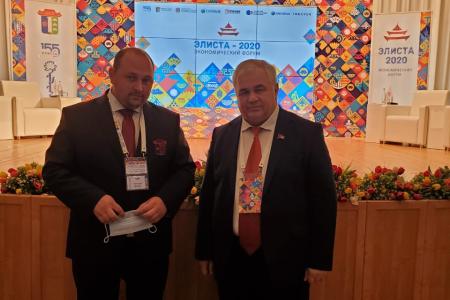 Рабочий визит Казбека Тайсаева в Республику Калмыкия