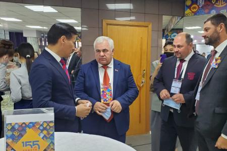 Рабочий визит Казбека Тайсаева в Республику Калмыкия