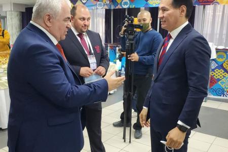 Рабочий визит Казбека Тайсаева в Республику Калмыкия