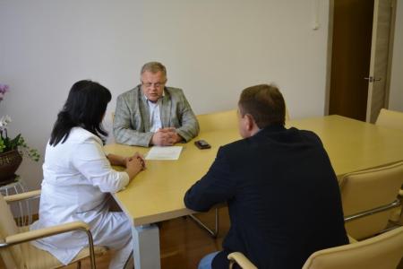 Московская область. Депутат-коммунист Александр Наумов посетил с рабочим визитом Ступино