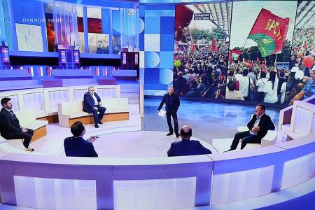 Юрий Афонин на Первом канале об итогах встречи Путина и Лукашенко: Поддержать Белоруссию – в интересах России