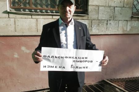 Сталинградские коммунисты продолжают пикеты за честные выборы