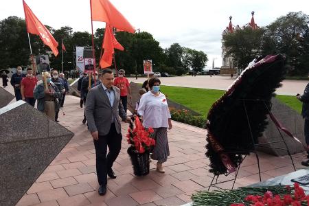 Амурское отделение КПРФ отметило 75-летие победы над милитаристской Японией