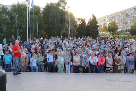 В Ульяновске прошел мощный митинг в поддержку кандидатов КПРФ