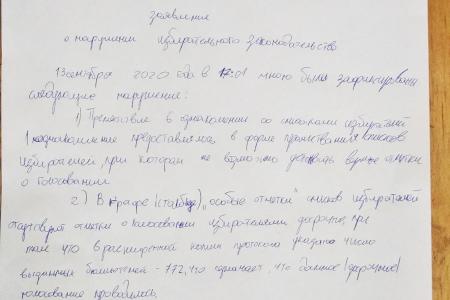 Брянская область. Облизбирком не устранил нарушения и создал угрозу здоровью людей