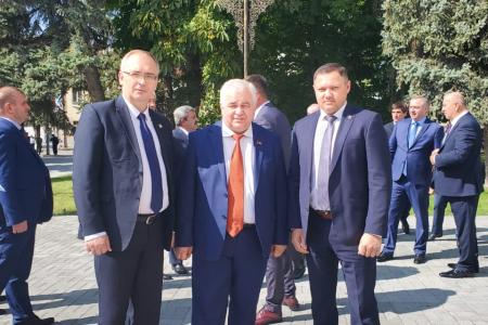 Казбек Тайсаев с официальным визитом посетил Республику Южная Осетия по случаю празднования 30-летия Республики