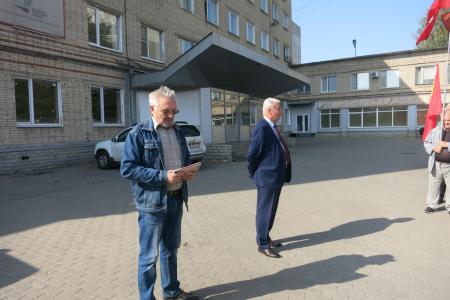 В Тамбове КПРФ проводит акции протеста «За честные выборы»