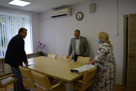 Московская область. Депутат-коммунист Александр Наумов посетил с рабочим визитом Ступино