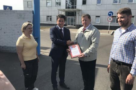 Московская область. Владимир Кашин осмотрел ход уборочной кампании в ведущих аграрных округах Подмосковья