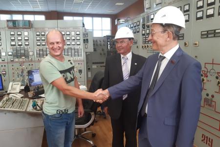 Забайкальский край. В.Г. Поздняков побывал на Краснокаменской ТЭЦ