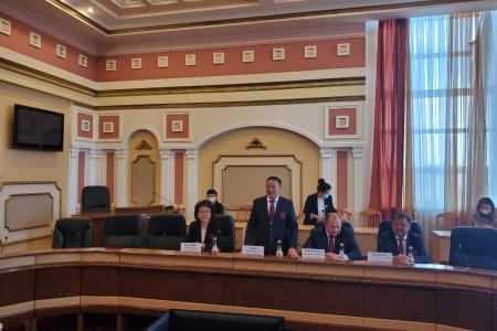 Рабочий визит Казбека Тайсаева в Республику Калмыкия