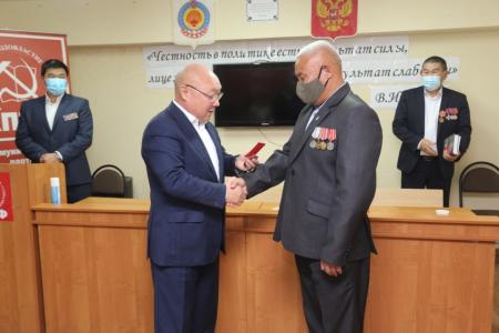 Состоялась встреча партактива Калмыцкого республиканского отделения КПРФ с Героем России и ветеранами СОБРа