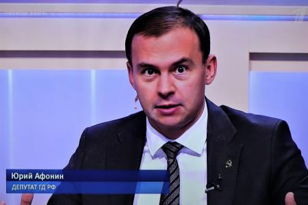 Юрий Афонин на Первом канале: КПРФ предлагает сделать участие в предвыборных дебатах обязательным