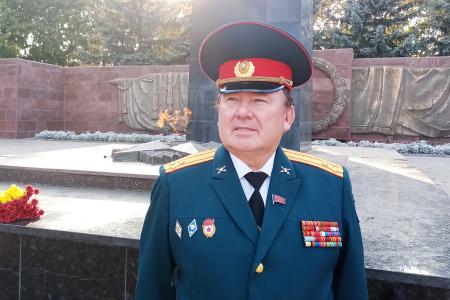Курская область. Солдат всегда солдат!
