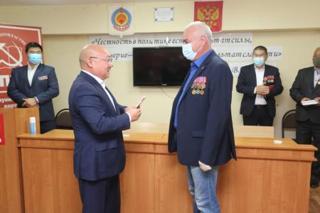 Состоялась встреча партактива Калмыцкого республиканского отделения КПРФ с Героем России и ветеранами СОБРа