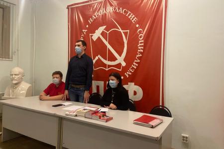 Секретари ЦК ЛКСМ РФ Наталья Дорохова и Евгений Дроздов провели встречу с комсомольским активом Самары