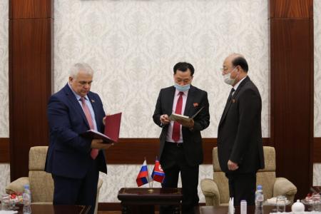 Лидер КПРФ Г.А. Зюганов поздравил корейских товарищей с 75-й годовщиной образования Трудовой партии Кореи
