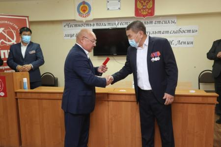 Состоялась встреча партактива Калмыцкого республиканского отделения КПРФ с Героем России и ветеранами СОБРа