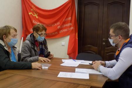 Воронежская приемная Сергея Гаврилова  провела прием в Советском районе