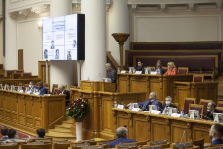 Дмитрий Новиков принял участие в конференции в честь 150-летия со дня рождения В.И. Ленина в городе на Неве
