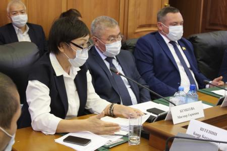 Заявление главы фракции КРО КПРФ Николая Нурова на сессии парламента Калмыкии