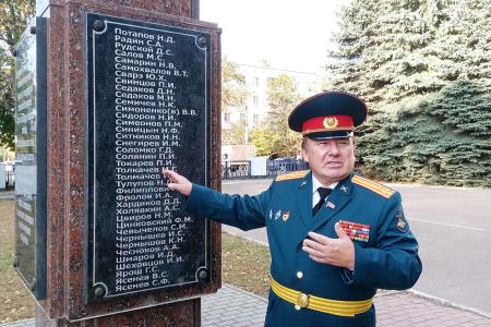 Курская область. Солдат всегда солдат!