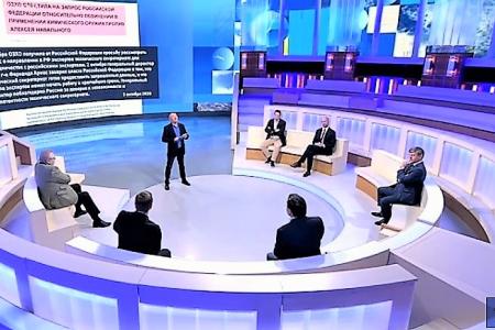 Дмитрий Новиков в эфире Первого канала высказался о выборах в США и о ситуации с Навальным