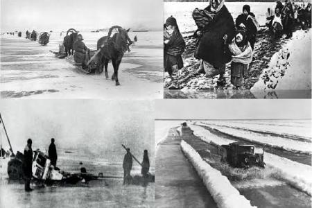 К.К. Тайсаев: Военно-автомобильная дорога №101 (№102)  Ладога - «Дорога жизни»