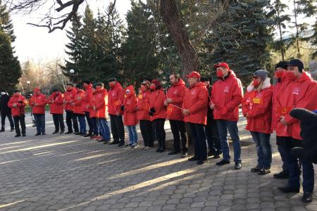 7 ноября в Омске: «Да здравствуют те люди, которые готовы бороться за идеалы коммунизма!»