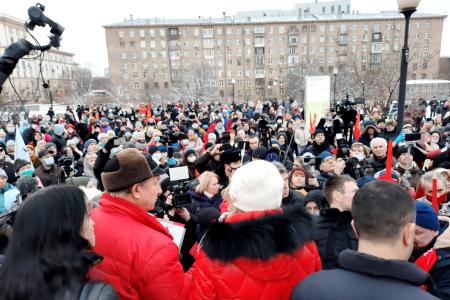 Дистанту - нет! Акция московских коммунистов