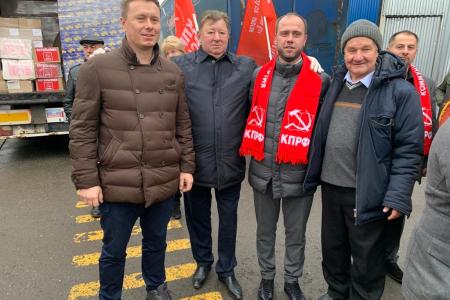88-й гуманитарный конвой ушел в Новороссию